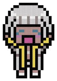 Trigger happy havoc sprite cyber danganronpa vr: Angie Yogana Sprite Angie Yogana Danganronpa Killing Harmony Pixel Art Picmix