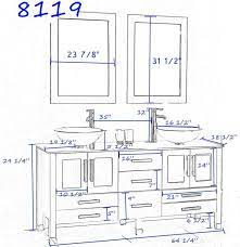Bathroom Vanity Plumbing Rough In Dimensions 72 With Bathroom Vanity Vessel Sink Bathroom Vanity Vessel Sink Bathroom Bathroom Dimensions