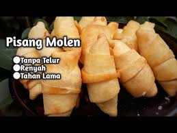 Molen pisang tanpa mesin takaran sendok renyahnya tahan seharian! Pisang Molen Renyah Tanpa Telur Resep Molen Pisang Renyah Tahan Lama Youtube