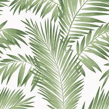 Kansas Tropical Palm 33 L X 20 5 W Wallpaper Panel Palm Wallpaper Palm Leaf Wallpaper Leaf Wallpaper