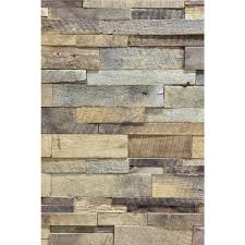 Transform your wall with authentic reclaimed wood. Unbranded 1 In X 39 5 In X 11 5 In Reclaimed Natural American Barn Wood Wall Panel Abc Brn Wood The Home Depot