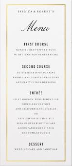 Gold Border Elegant Wedding Menu Card Zazzle Com Elegant Wedding Menu Wedding Menu Cards Wedding Menu