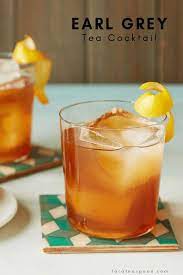 Earl Grey Glory Cocktail Recipe Tea Cocktail Recipes Tea Cocktails Cocktails