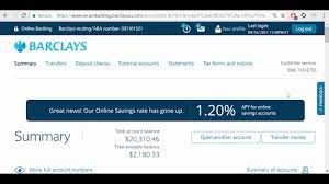 Barclays online banking for business is safe. Barclays Saving Accounts Update 2 September 2017 Youtube