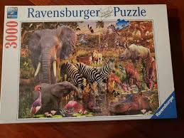 Ravensburger African Animal World 3000 Piece Puzzle 170371 Sealed New Ravensburger African Animals Ravensburger Animals