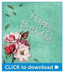 Simple and sweet birthday card for mum. Free Printable Birthday Cards Greeting Card Downloadables
