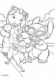 Lilo And Stitch Coloring Pages Lilo And Stitch Eating An Ice Cream Stitch Coloring Pages Cool Coloring Pages Cute Coloring Pages