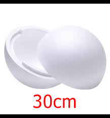 polystyrene ball 30cm opened in 2pieces antwniadhs kentro ekpaideytikoy ylikoy kai eidwn xeirotexnias polystyrene ball 30cm opened in 2pieces