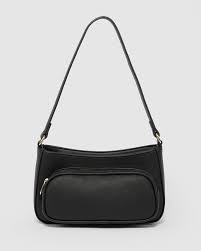 Black Clare Black Shoulder Bag