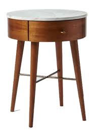 Penelope Nightstand Acorn Small In 2020 Marble Topped Bedside Table Bedside Table Furniture Bedside Table