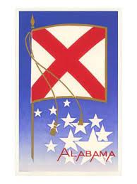 Family run with quality, patriotism & pride. Alabama State Flag Print Allposters Com In 2021 State Flag Art Alabama State State Flags