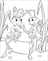 The simpsons coloring sheet will allow your child to experiment with various colors. A Bug S Life Coloring Pages
