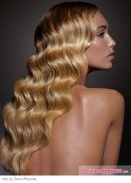Chic Finger Waves Hair Style Long Hair Waves Finger Wave Hair Flapper Hair