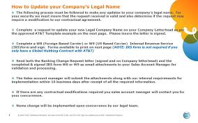Receiving a letter from the irs can be scary. How To Update Your Company S Legal Name Ppt Download