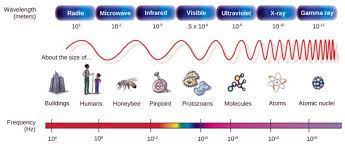 The Illustration Shows The Electromagnetic Spectrum Which Consists Of Different Wavelengths Of Ele Electromagnetic Spectrum Electromagnetic Radiation Infrared