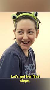 Dianna stands for the first time in 2 years!