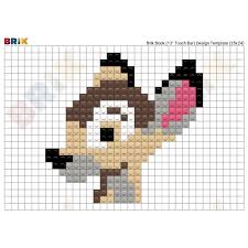 Pixel art disney facile pixel facile a faire cendrillon 1 pixel facile a faire 16 from the above resolutions which is part of the maison et decorationdownload this image for free in hd resolution the choice download button below. Bambi Pixel Art Brik