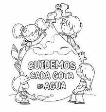 Dibujos Para Colorear Dia Mundial Del Agua