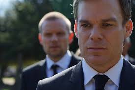 Michael C Hall as a British surgeon in 'Safe'