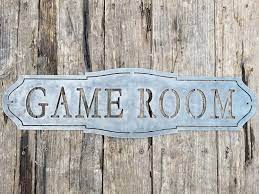Classic Game Room Sign Man Cave Decor Game Room Wall Art Game Room Wall Art Game Room Gaming Decor
