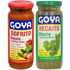 Toss in sazon, beans and pepper, if using. Goya Recaito Goya Sofrito Cooking Base 2 12 Oz Jars 1 Of Each Walmart Com Walmart Com