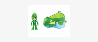 Let's draw and color pj masks Pj Masks Gekko Mobile Vehicle With Gekko Figure White Transparent Png 350x350 Free Download On Nicepng