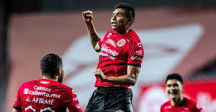 Partido de la liga santander. Tijuana Beat Toluca