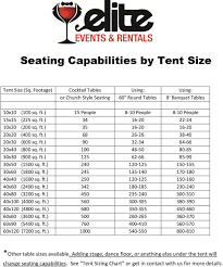Seating Capabilities By Tent Size Pdf Free Download