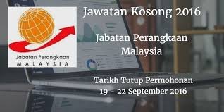 Jawatan Kosong Jabatan Perangkaan Malaysia 19 22 September 2016 Jabatan Perangkaan Malaysia Wilayah Persekutuan Kuala Lumpu Malaysia Negeri Sembilan Kajang
