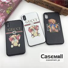 グッチ iphonexs max ケース パロディ gucci iphonexs x カバー くま 可愛い アイフォンxr ケース ブランド iphone8 iphone7plus 携帯ケース ソフト iphoneケース ペア ケース グッチ