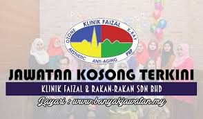 Ribuan kerja kosong sektor kerajaan & swasta tanpa kabel untuk di isi sekarang! Jawatan Kosong Di Klinik Faizal Rakan Rakan Sdn Bhd 12 Julai 2018 Kerja Kosong 2021 Jawatan Kosong Kerajaan 2021