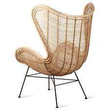 Bon maintien , bonne assise, roule parfaitementvinsoisce fauteuil est un excellent produit, le confort est bon, le maintien excellent et il. Fauteuil Lounge Rotin Metal Naturel Decoration Nordique Salon Hk Living