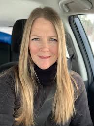 When you're so proud to have your first job at the age of 40 your eyelashes  and eyebrows grow over your hair!