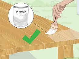 Simply apply some mild liquid soap to a sponge and wipe down the surface. How To Stain Teak Furniture 12 Steps With Pictures Wikihow
