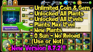 Aug 11, 2021 · download plants vs. Plants Vs Zombies 2 V 8 7 2 Apk Obb Mod Unlimited Coin Gem Unlocked All Plants Max Level