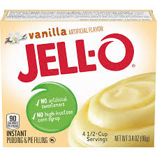 Jello pistachio pudding cake, jello chocolate pudding cake, jello lemon pudding cake, etc. Amazon Com Jell O Instant Vanilla Pudding Pie Filling 3 4 Oz Boxes Pack Of 24 Cooking And Baking Pudding Mixes Grocery Gourmet Food