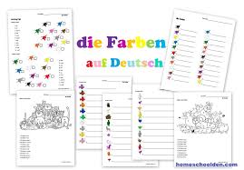 German Worksheets Die Familie The Family Homeschool Den