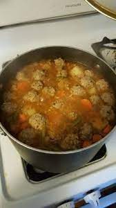 This Albondigas Soup Recipe Was Given To Me From My Mother In Law Its Definitely Best Albondigas Soup Recipe Easy Soup Recipes Mexican Food Recipes Authentic