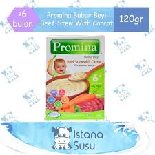 Di video kali ini, aq mau review bubur bayi yang biasa kt temui di supermarket, minimarket, maupun. Jual Promina Bubur Bayi 6 Beef Stew With Carrot 120 Gr Online Januari 2021 Blibli