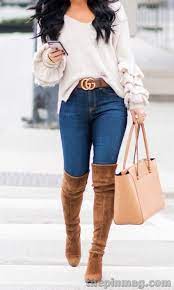 20 Way To Look Chic With Women Fall Outfits Classy Casual Outfits Fall Outfits Women Winter Fashion Outfits