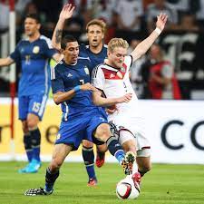 *argentina knockin every german off their feet* ref: Germany Vs Argentina Final Score 2 4 Di Maria Steals Show Sbnation Com