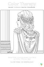 Color Therapy Gift Of The Day Free Coloring Template Coloring Pages Coloring Book App Cool Coloring Pages