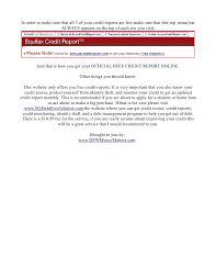 Free to sign up, includes three free pages. Free Credit Reports No Credit Card Required Ever