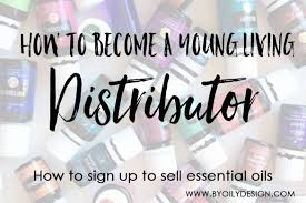 How To Make Money As A Young Living Distributor By Oily Design