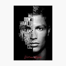 Láminas fotográficas: Cr7 Negro