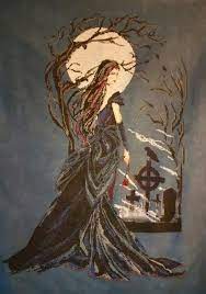 If you're new to the craft, though, you'll need to get a few basics down before you start shopping for a. Into The Darkness By Passione Ricamo Halloween Cross Stitches Cross Stitch Pictures Cross Stitching