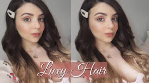 Luxy hair extensions ash blonde hair transformation pretty hair coloring hair makeup girly wonder woman purple. Luxy Hair Extensions Review Seamless Blonde Ombre 220g Coupon Code Youtube