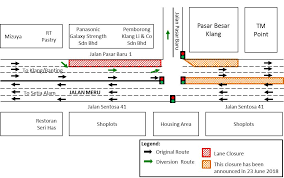 Loker urgent part time waitress gempol cafe resto arcamanik khusus wanita yang belum berkeluarga masuk hanya sabtu minggu pulang jam setengah 2 siang prefer daerah bandung timur, mudah beradaptasi, terbiasa. Traffic Notice Continuation Of Traffic Diversions At Jalan Meru And Jalan Raja Bot Klang To Facilitate Lrt3 Telco Line Relocation Time Dot Com From 8 September To 29 October 2018 Lrt3