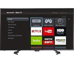 Make sure the tv is actually turned on before you freak out. Sharp 50 Class Led 1080p Smart Hdtv Roku Tv Lc 50lb481u Best Buy Smart Tv Roku Hdtv