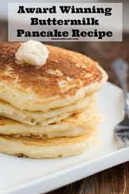 Melt In Your Mouth Buttermilk Pancakes Video Oh Sweet Basil Recipe Buttermilk Pancakes Pancake Recipe Buttermilk Recipes